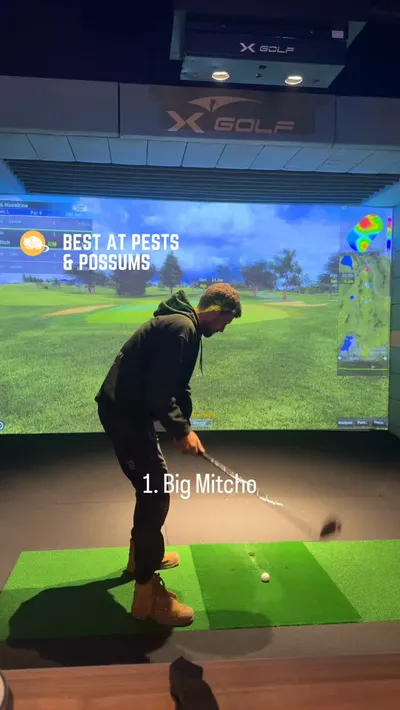 I know who you’d pick if you had possums in your roof but who would you pick to have on your golf team?